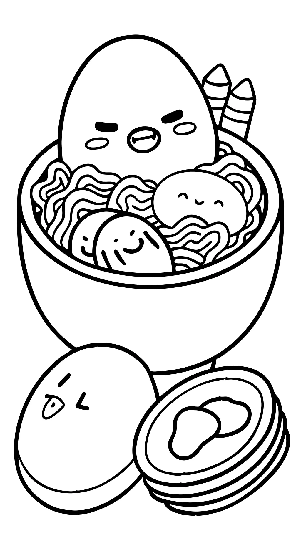 coloriage de Gudetama